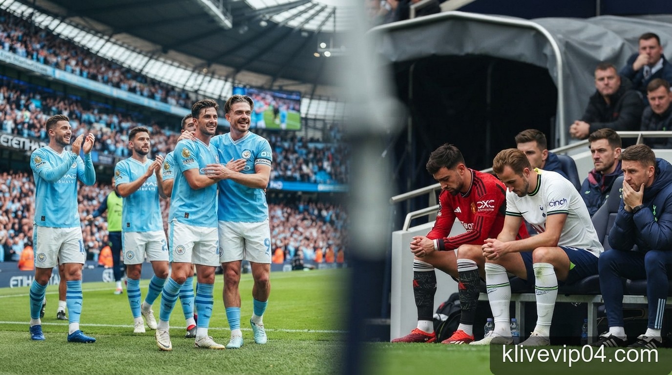 Ngoại hạng Anh vòng 5: Man City bứt tốc, MU và Tottenham chìm trong khủng hoảng - 2